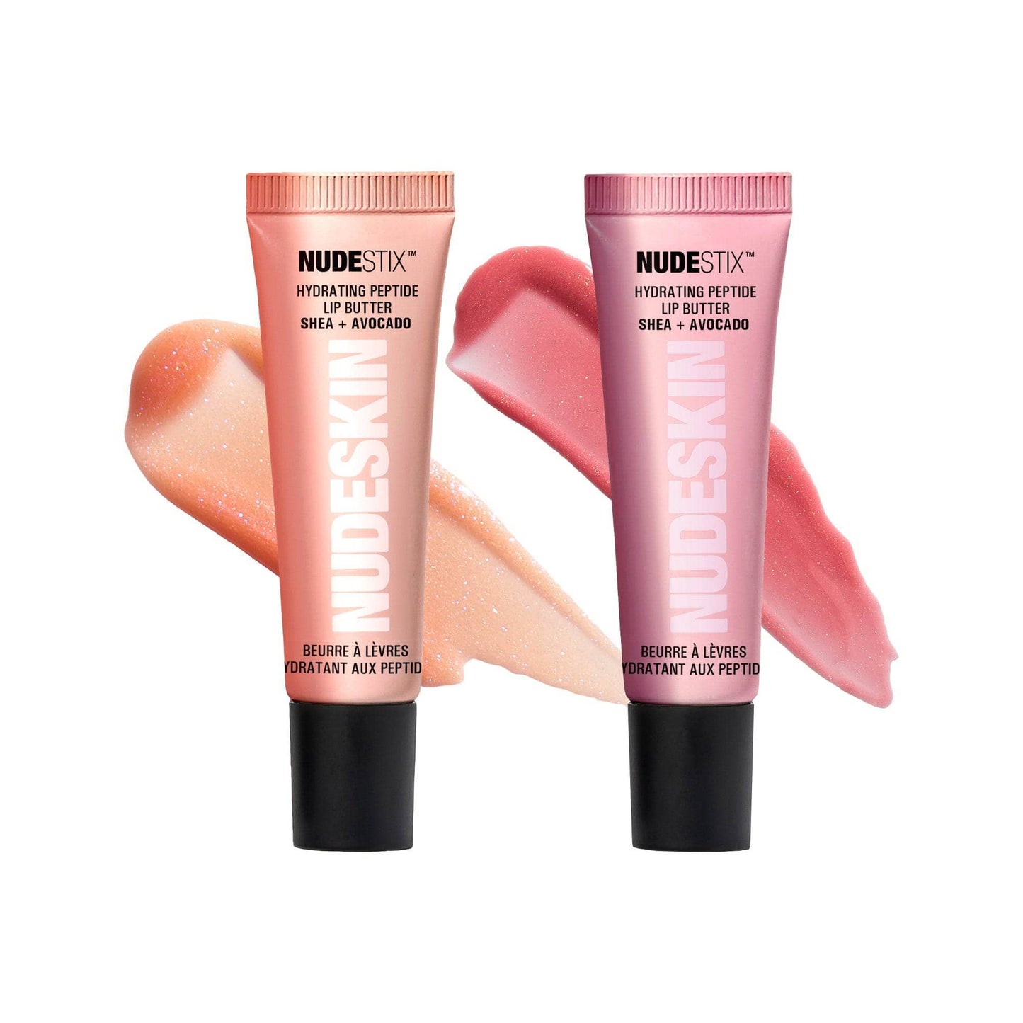 NUDEGLOW LIP SET HYDRATING PEPTIDE LIP 2-PC KIT