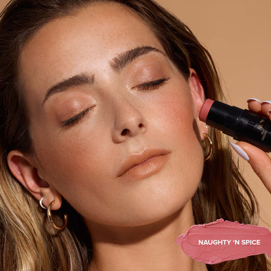 Nudies Blush Stick in shade Naughty N' Spice