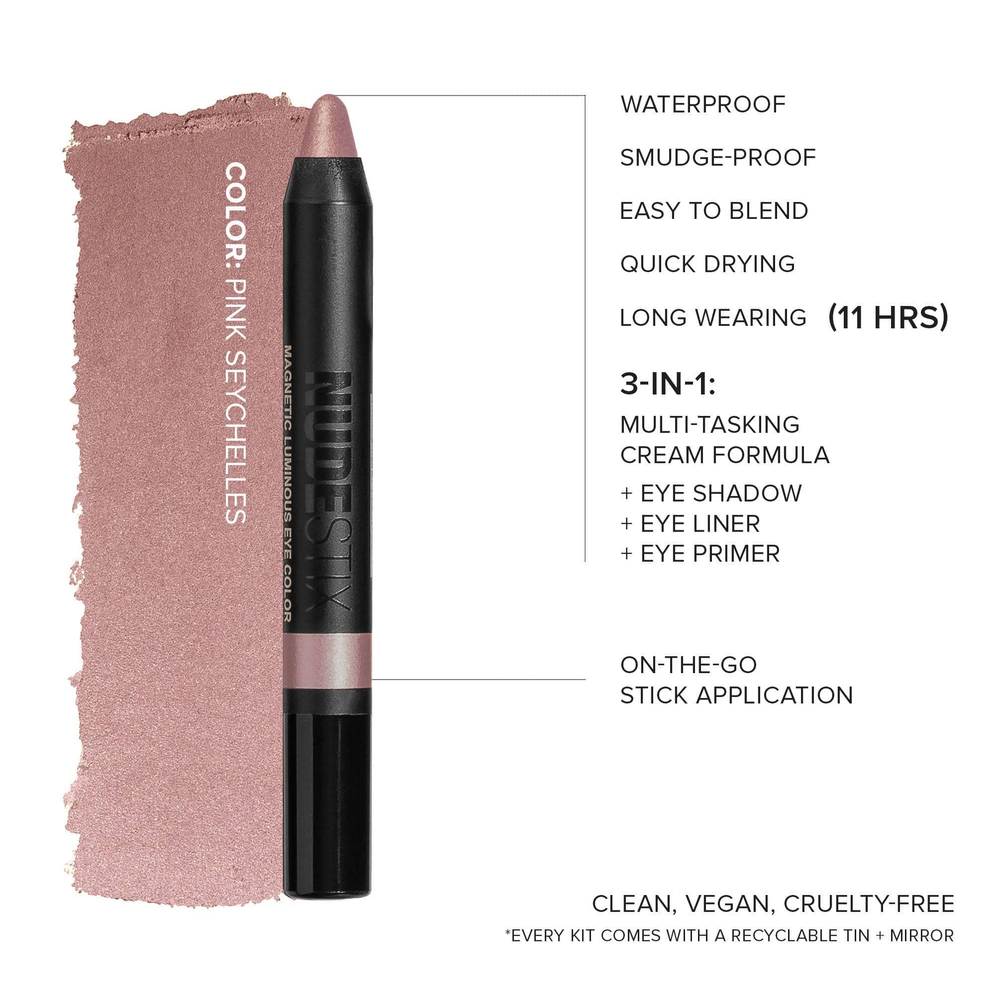 ヌードビーチ 6 個入りアイパレット – Nudestix