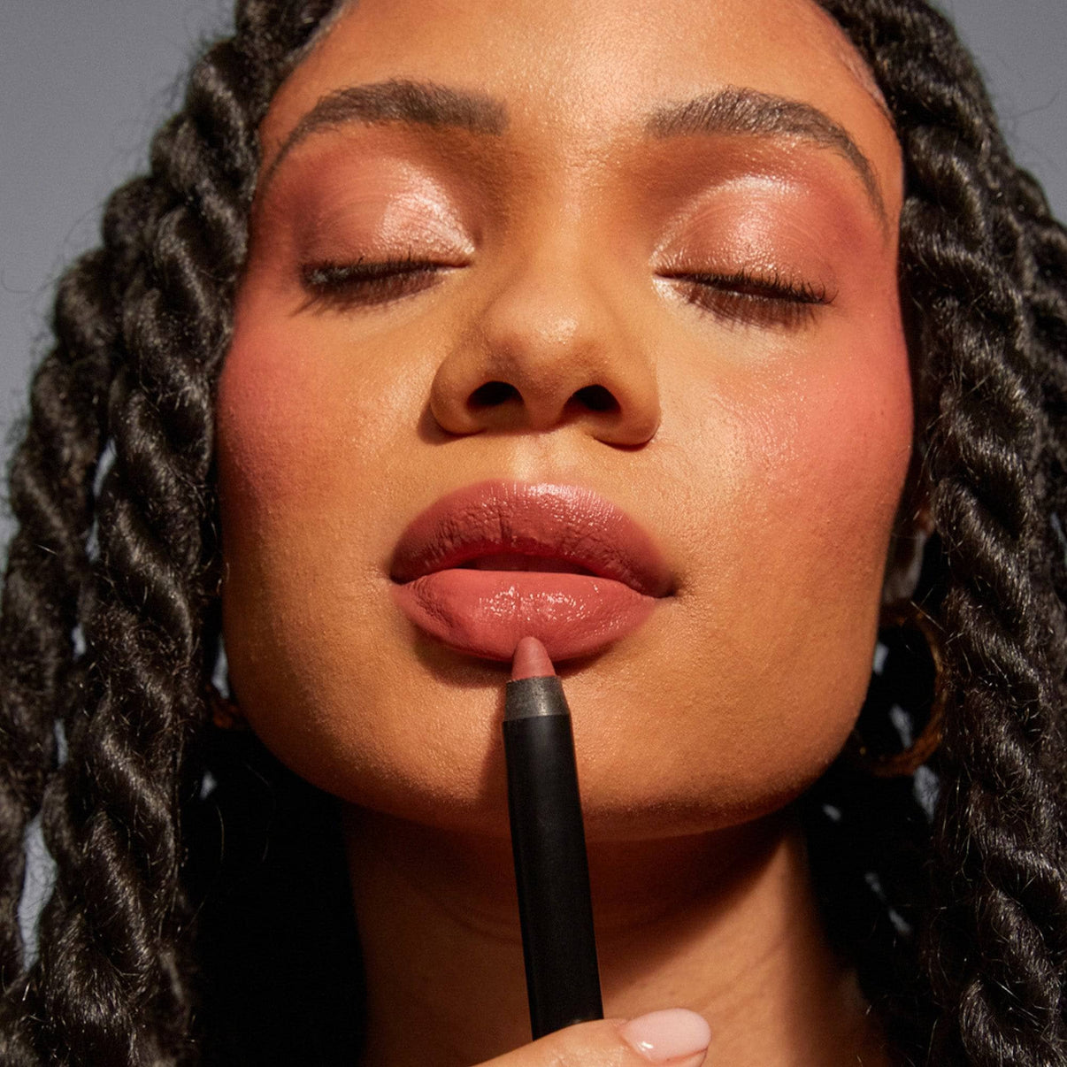 Intense Matte Lip + Cheek - Matte Lipstick Pencil - Kiss - Sale