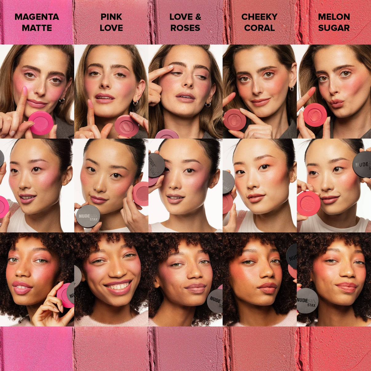 STAX All Over Color Blush Balm – Nudestix