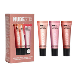 NUDEGLOW LIP SET HYDRATING PEPTIDE LIP 3-PC KIT