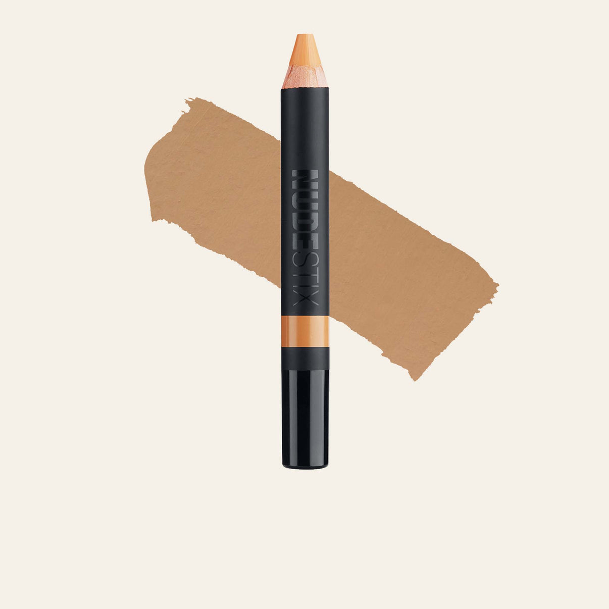 Concealer pencil in shade deep 7 with texture swatch