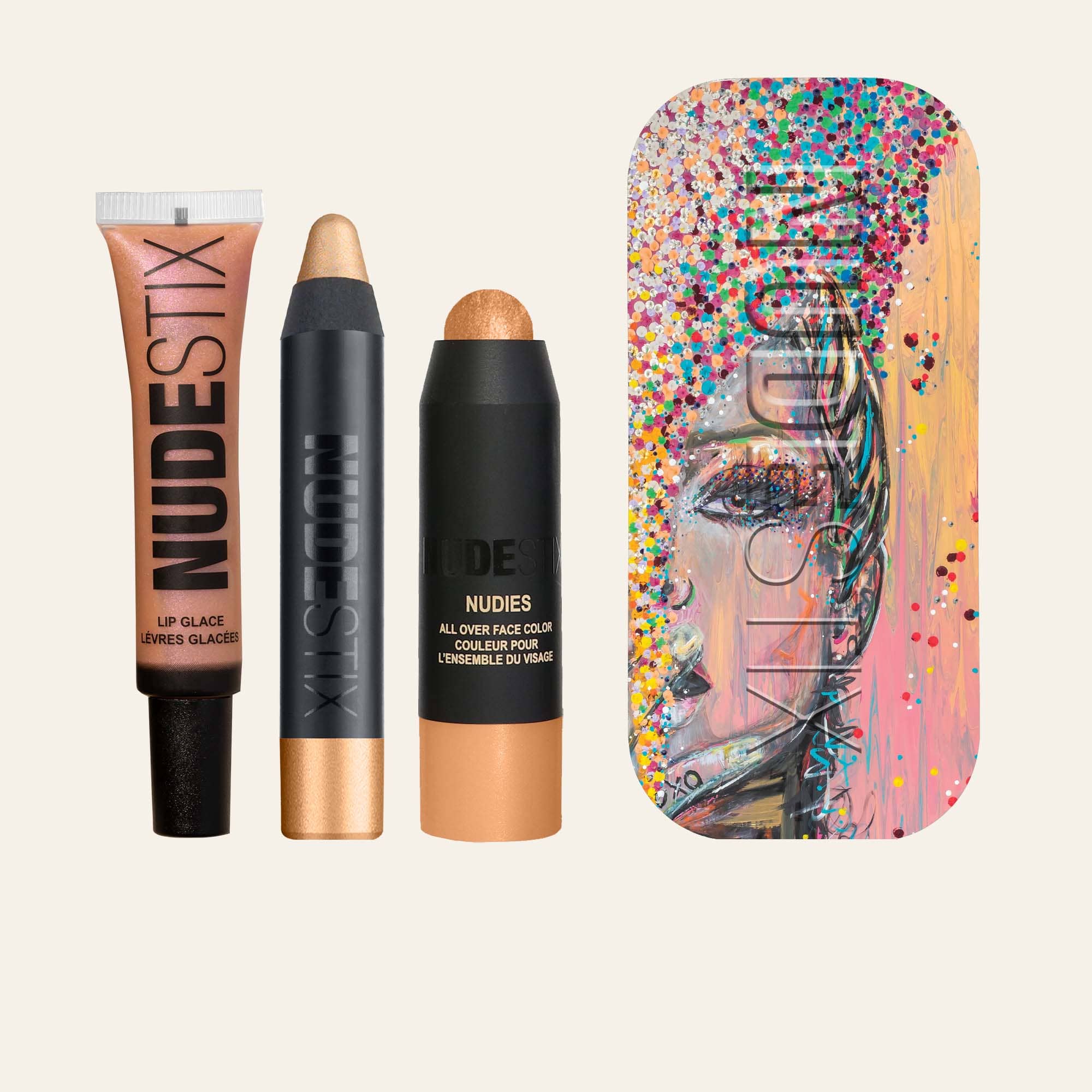 NUDESTIX Glow, Glow, Glow 3pcs Set