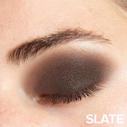 Slate, Person wearing Nudestix Magnetic Matte Eye Color in Slate (9044653831) (6606764671069) (6627636674653)